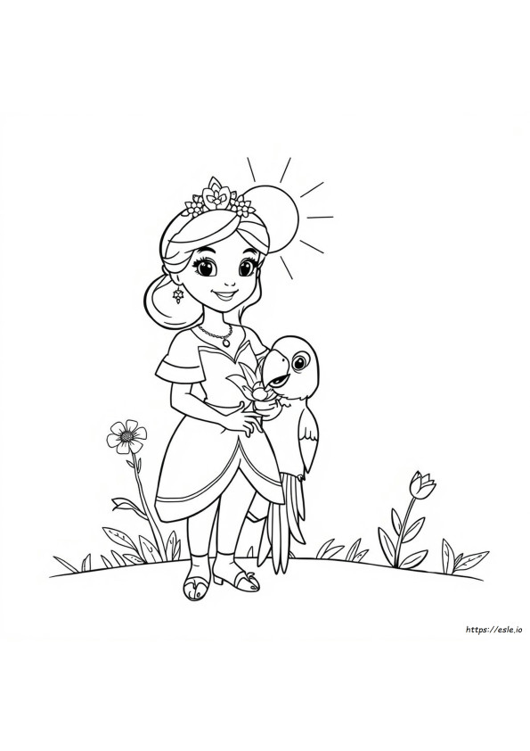 Isabela Encanto Desene De Colorat Gratuite