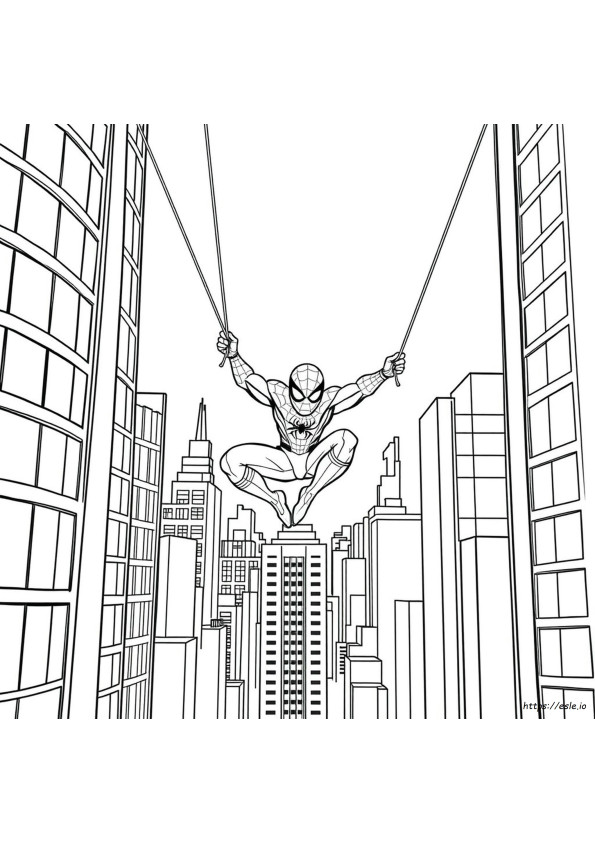 Spderman Coloring Pages