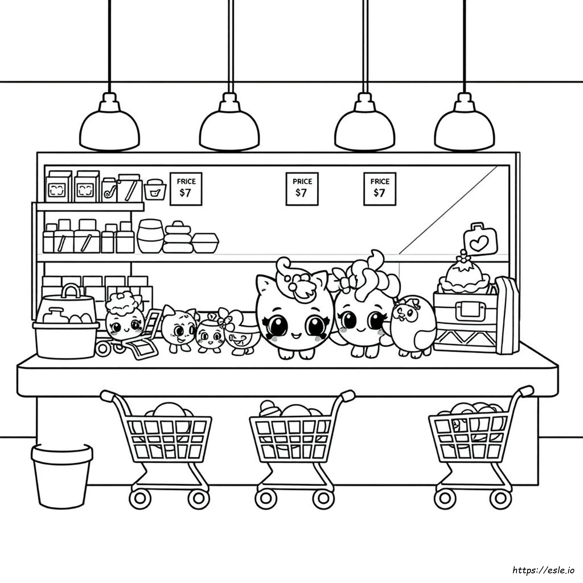 Disegni Da Colorare Di Shopkins Da Stampare Gratis