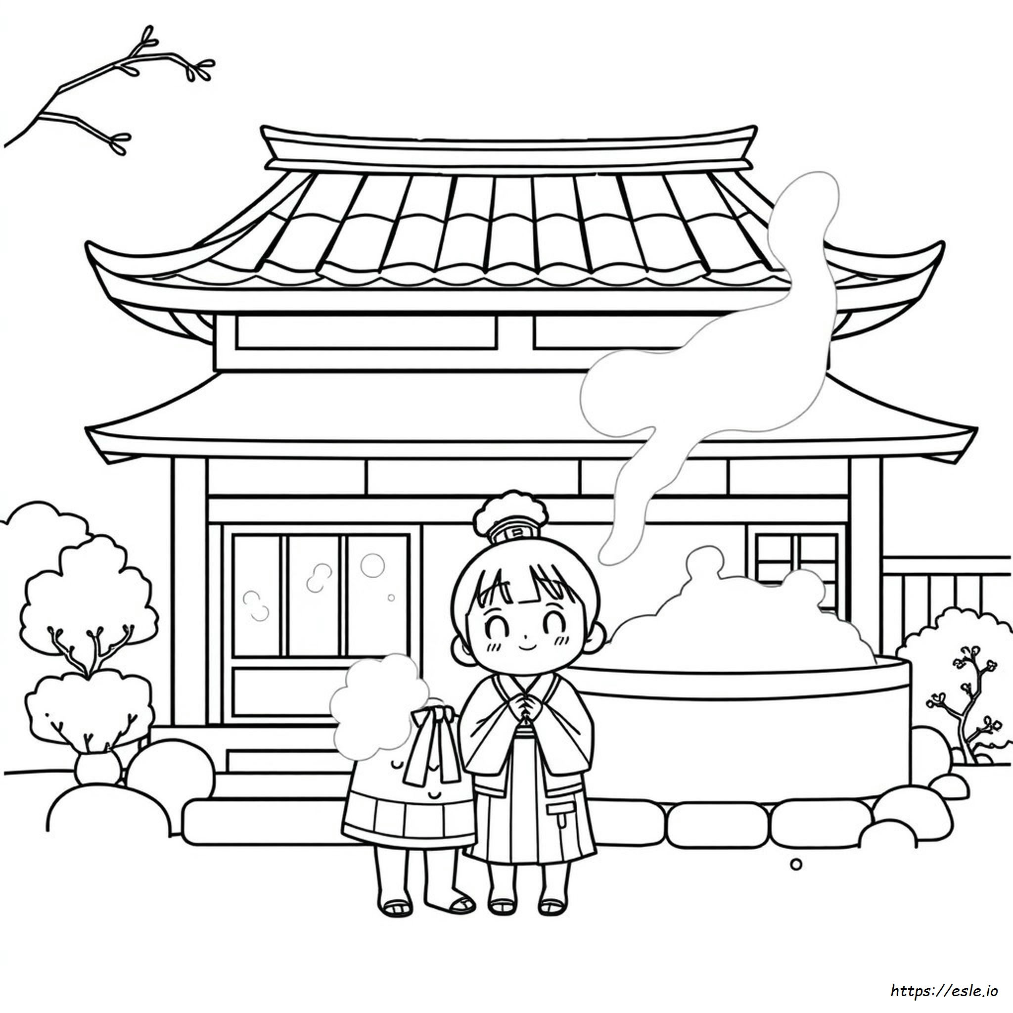 Coloring Pages Nezuko Y Tanjiro Para Colorear