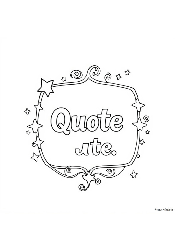 Printable Funny Quote Coloring Pages