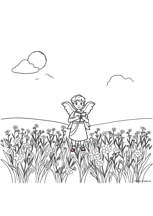 Gabriel Coloring Page