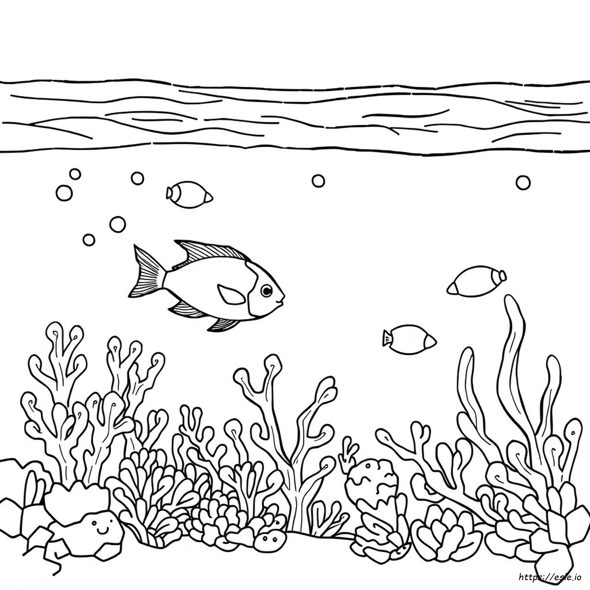Under The Sea Coloring Sheets