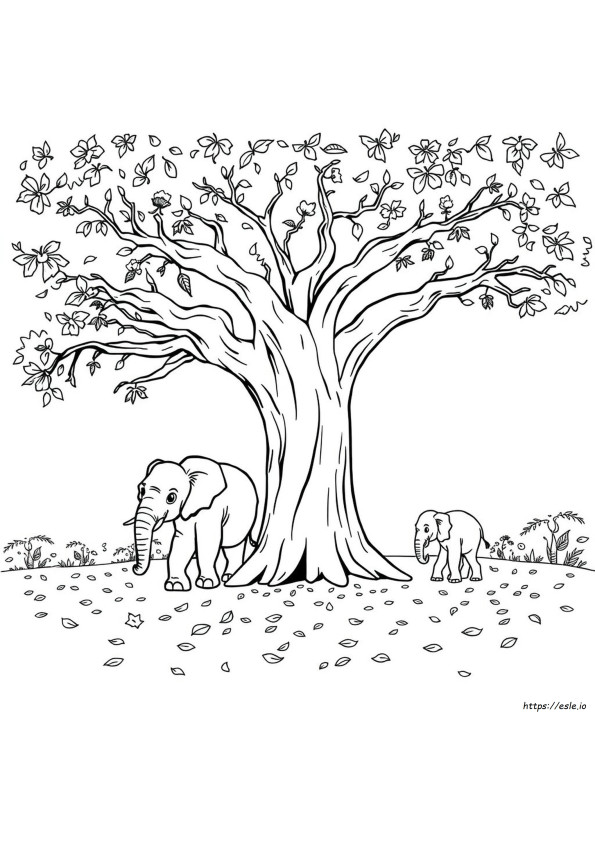 Elefant Ausmalbilder