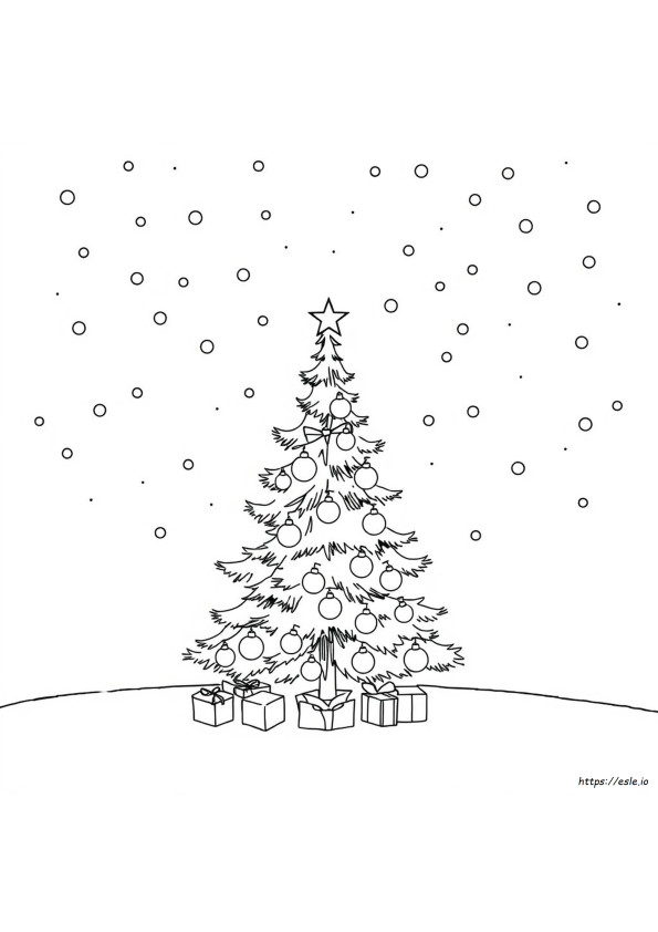 Christmas Colouring Difficult