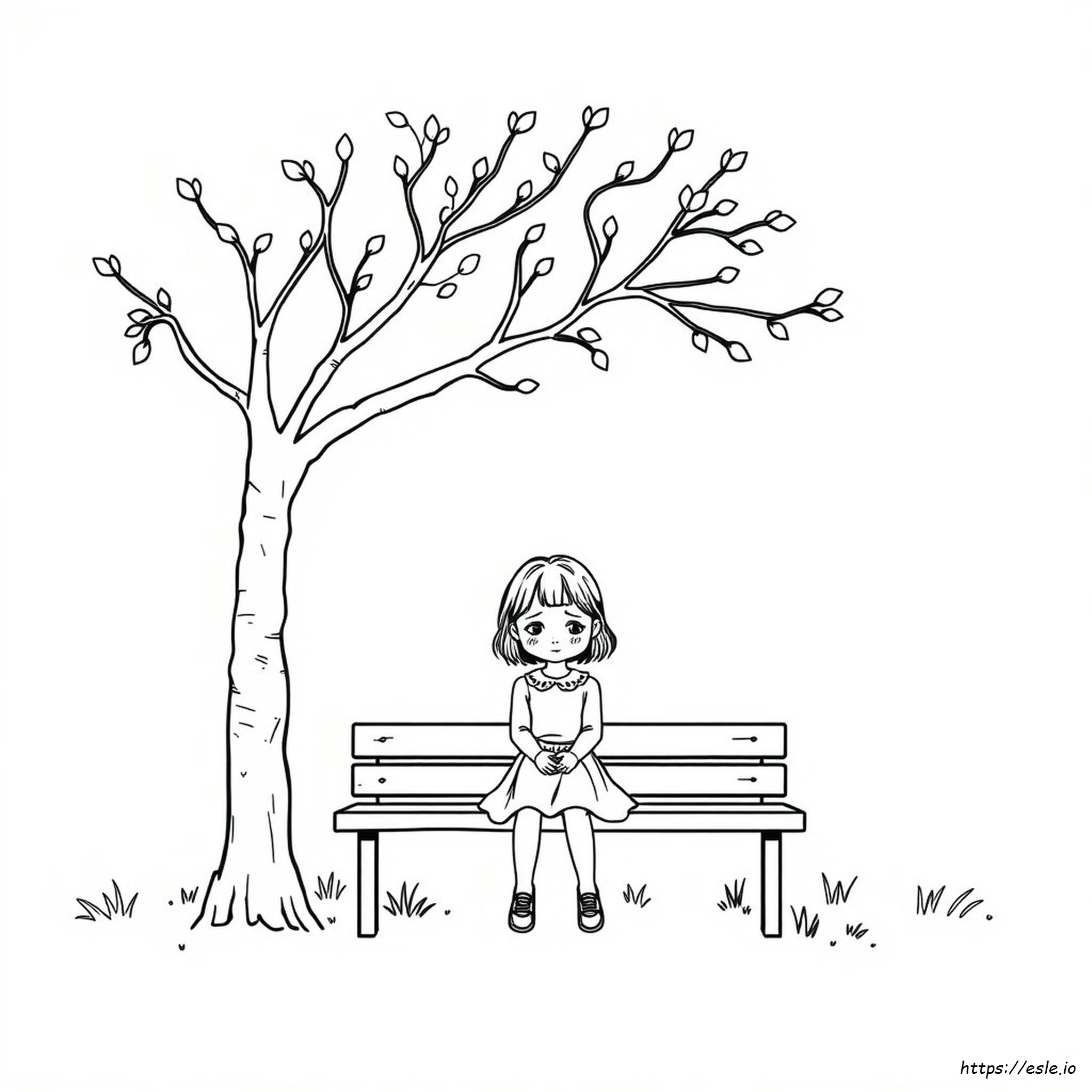 Sad Coloring Pictures