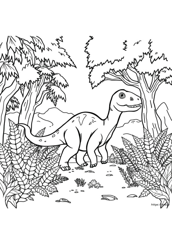 Tulostettavat Dinosaurusten Värityskuvat