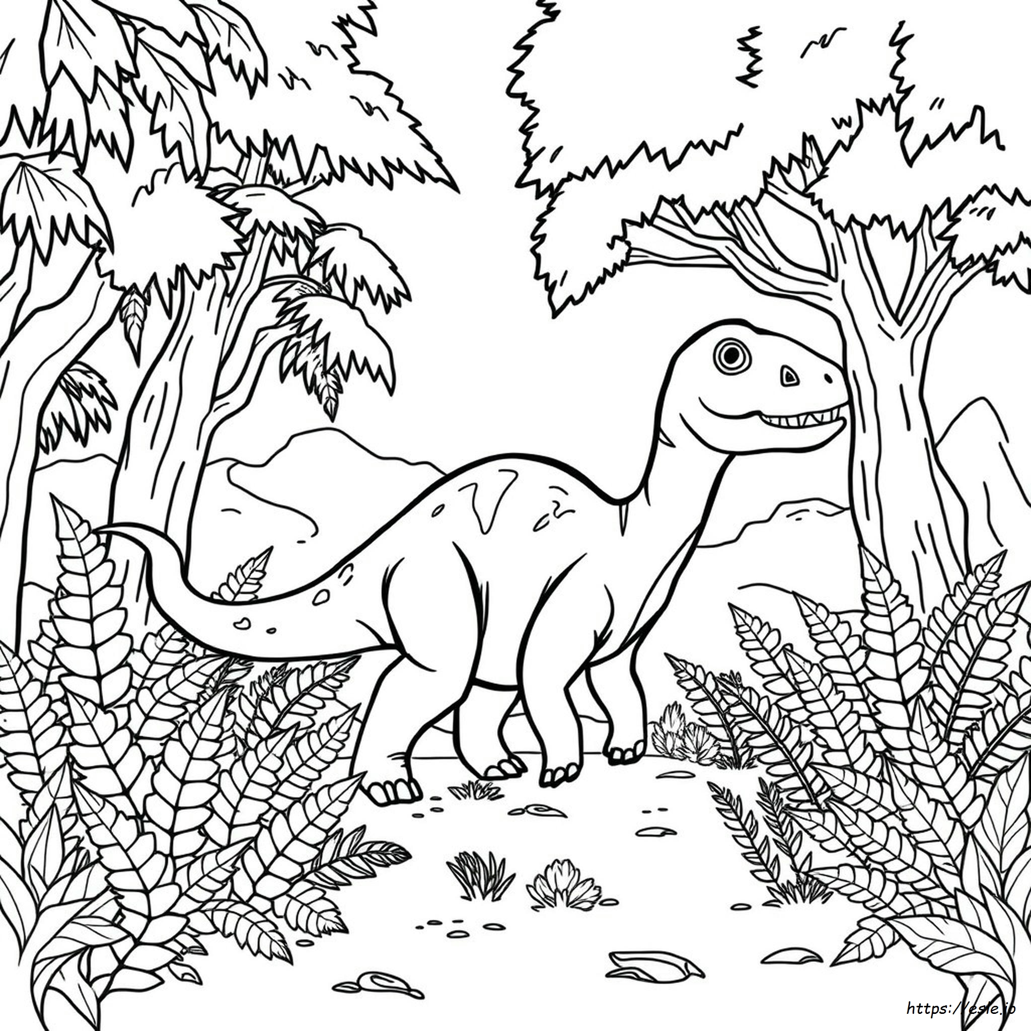 Printable Coloring Pages Of Dinosaurs
