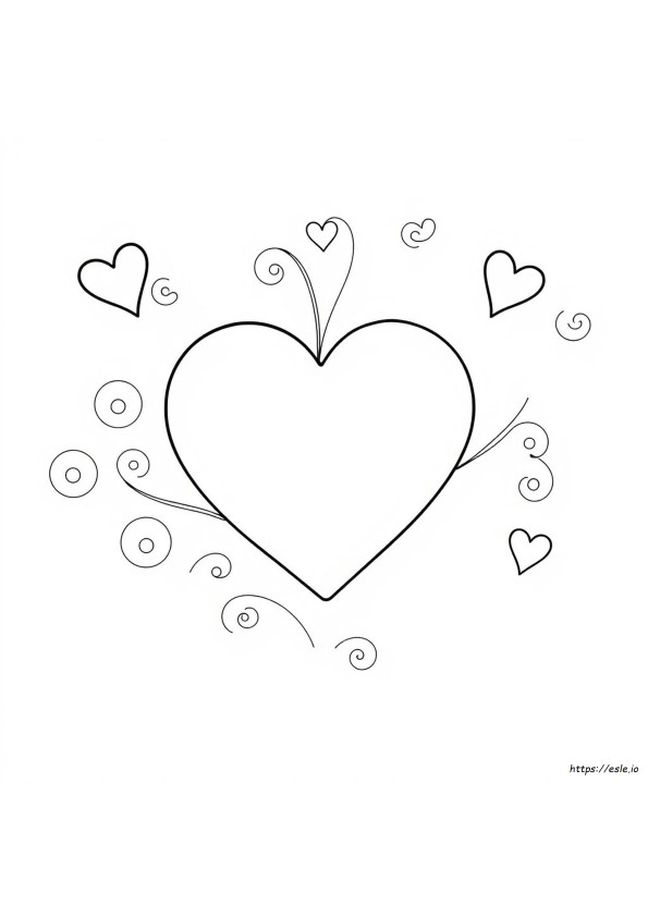 Heart Coloring Pictures
