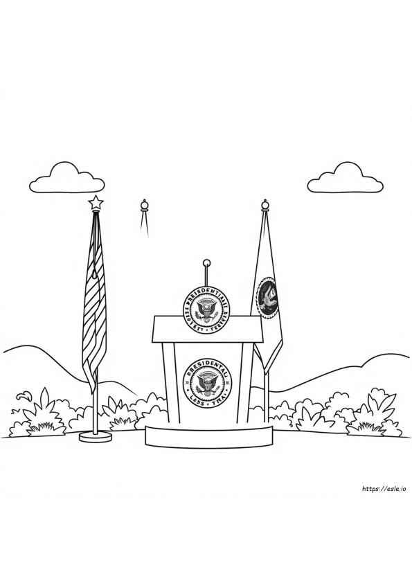 Disegni Da Colorare Dei Presidenti Con Fatti