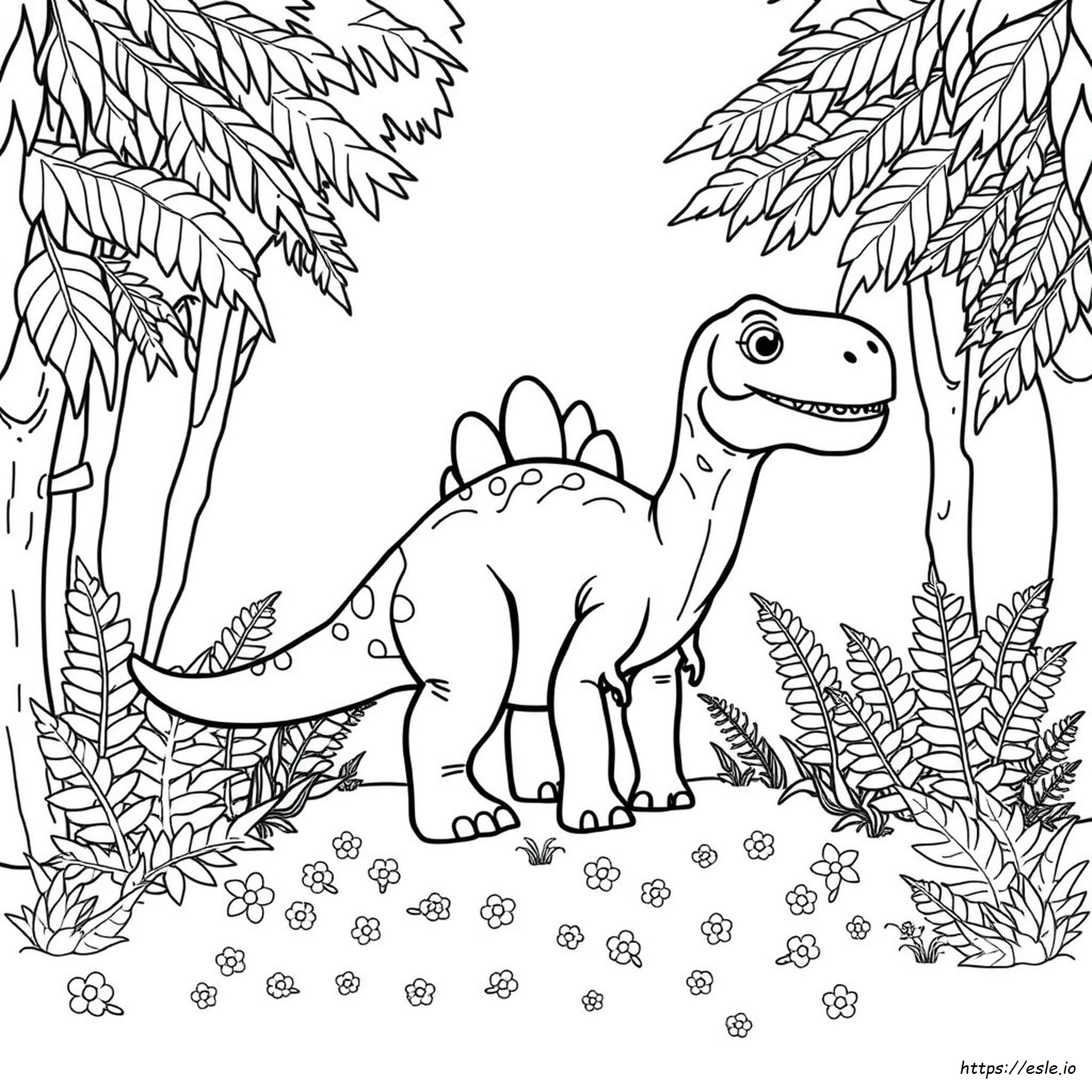 Dinosauro Da Colorare Gratis