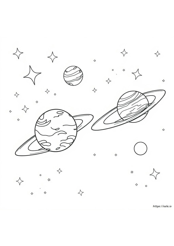 Coloriages De Planètes