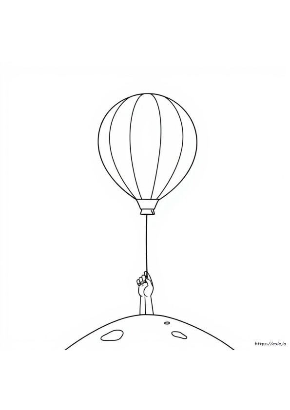 Balão Para Colorir