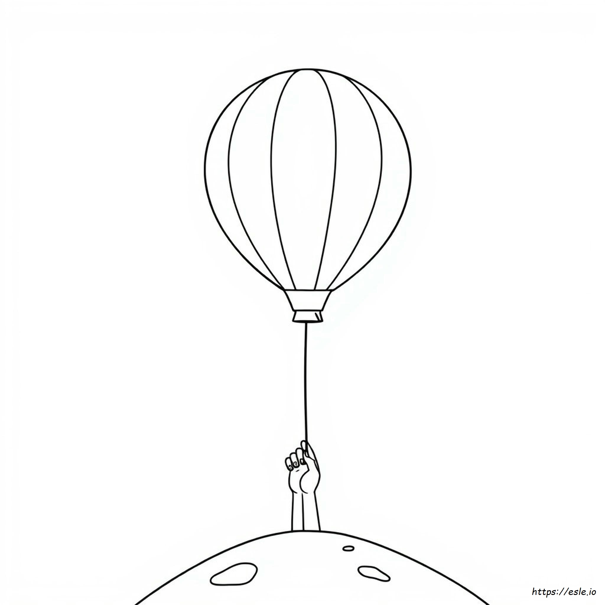 Coloring Picture Of Balloon