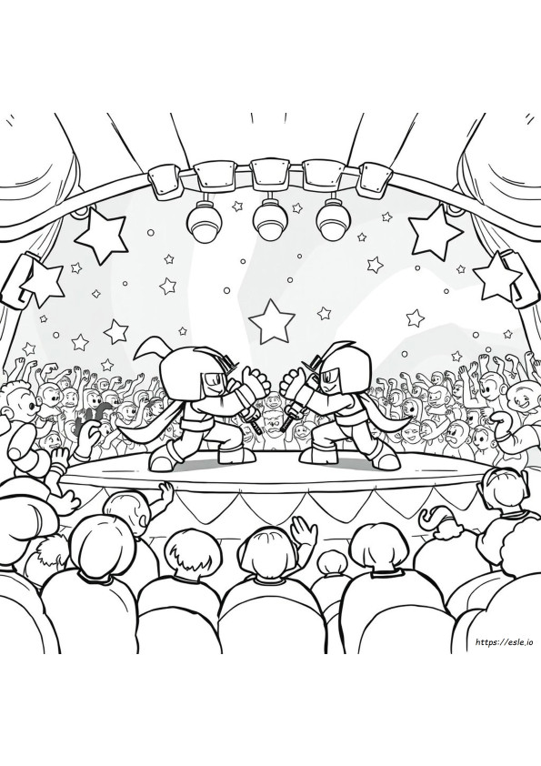 Pagina Da Colorare Con Descrizione Del Club Di Brawl Stars