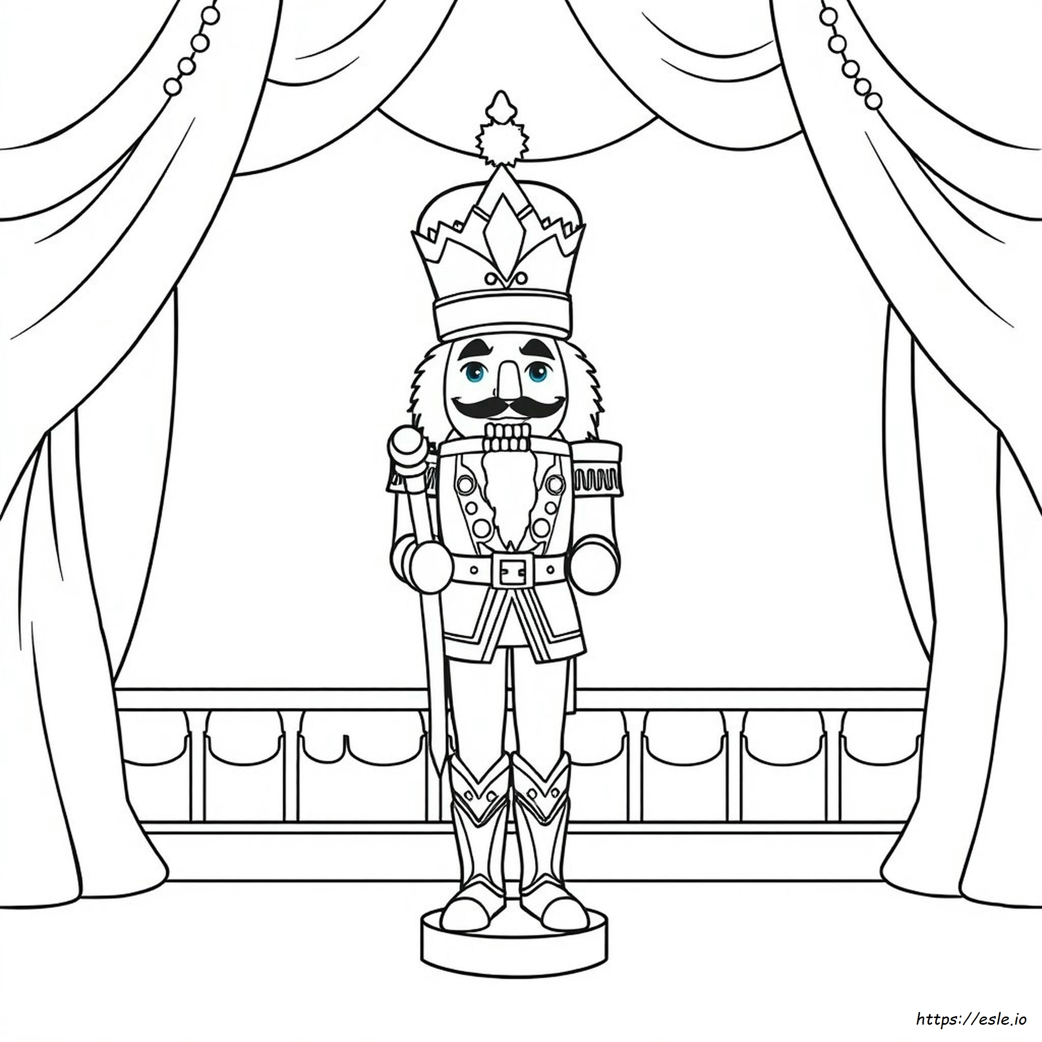 Coloring Page Of Nutcracker