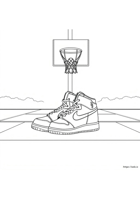 Nike Jordan Színező Oldalak
