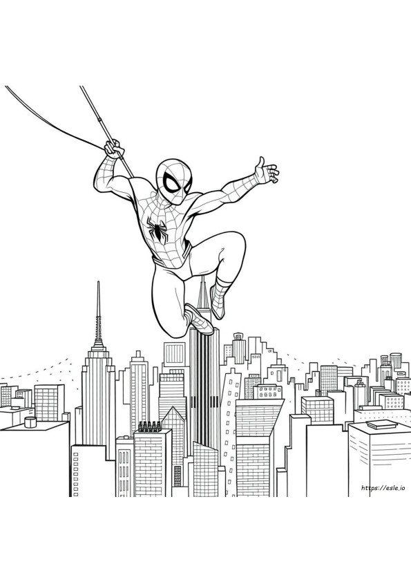 Spiderman Coloring Pages Pdf Free Download