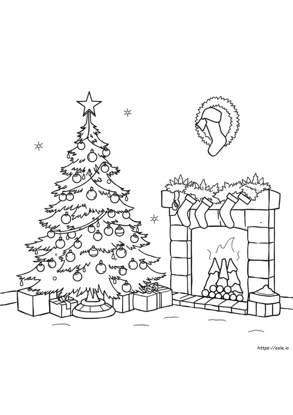 Free Coloring Pages Of Christmas