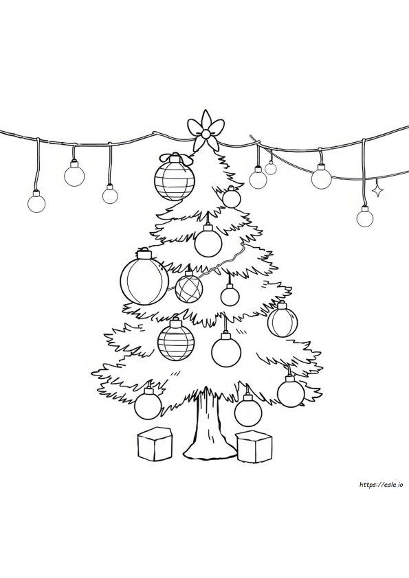 Coloring Christmas Ornaments