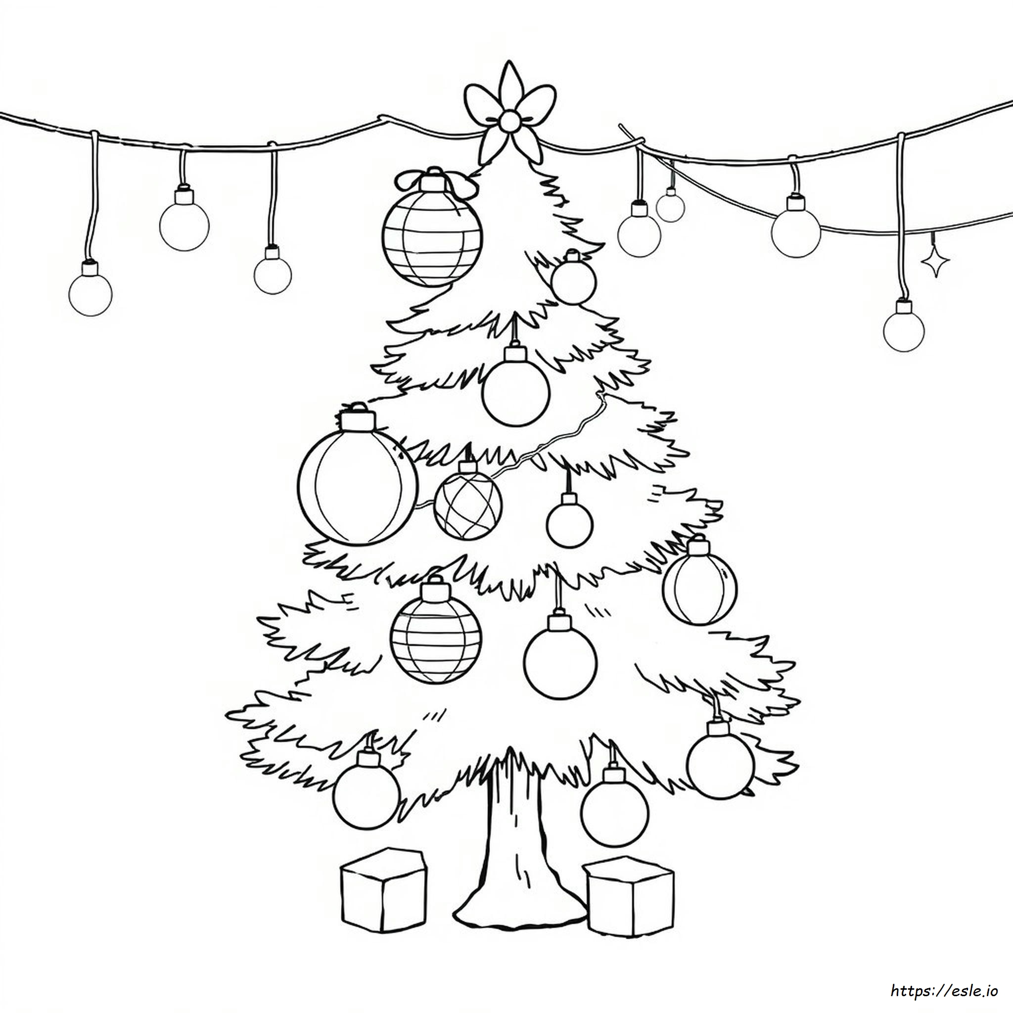 Coloring Christmas Ornaments
