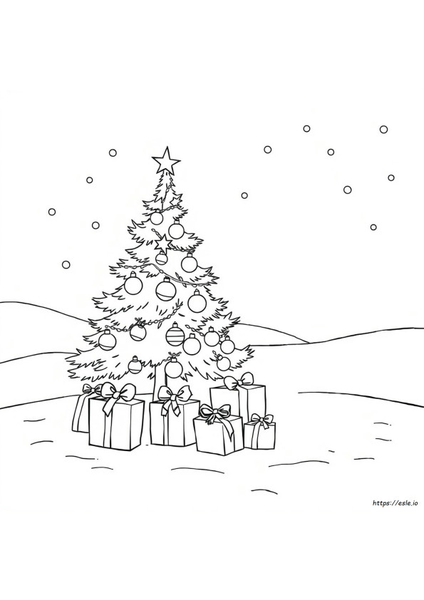 Christmas Coloring Drawings