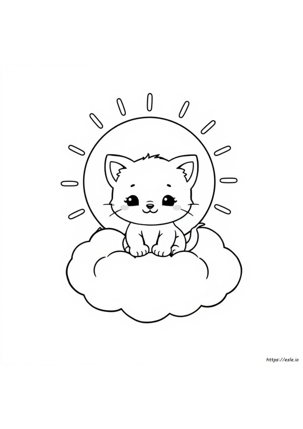 Söpö Kawaii Värityskuvat