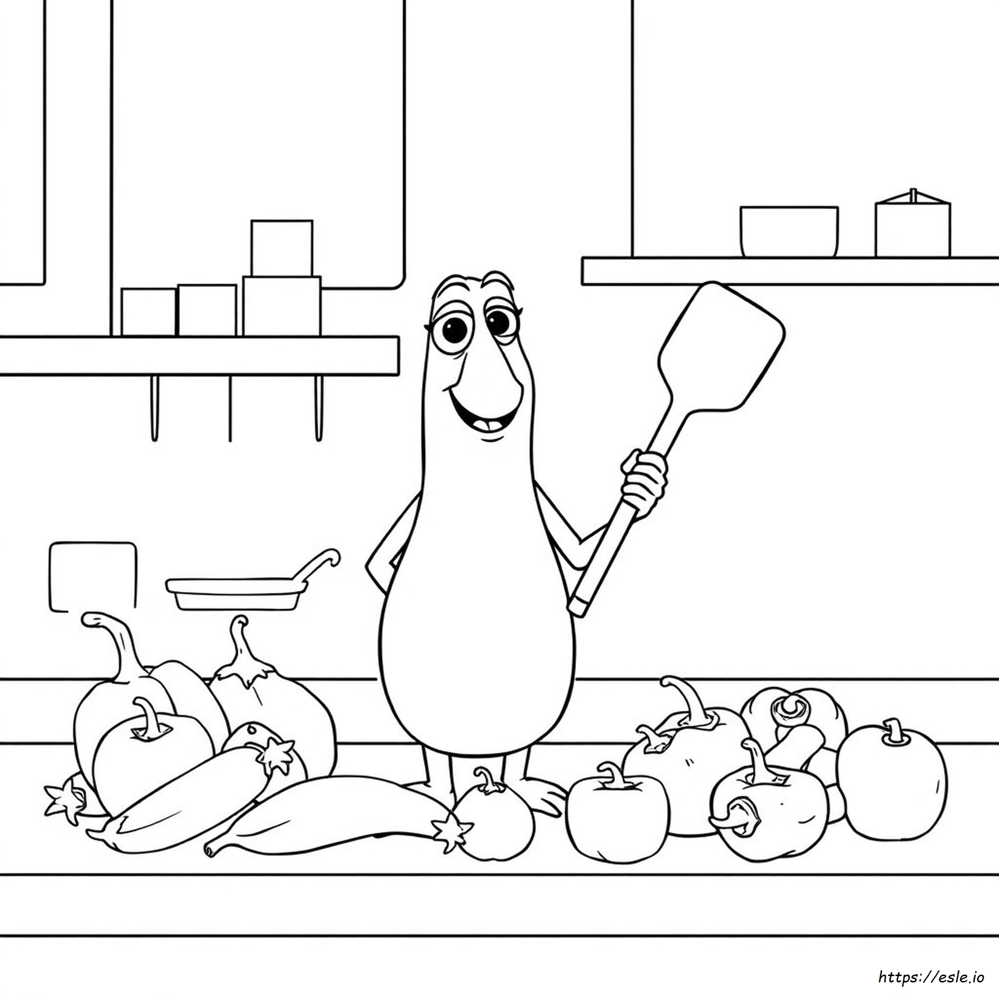 Ratatouille Coloring Pictures