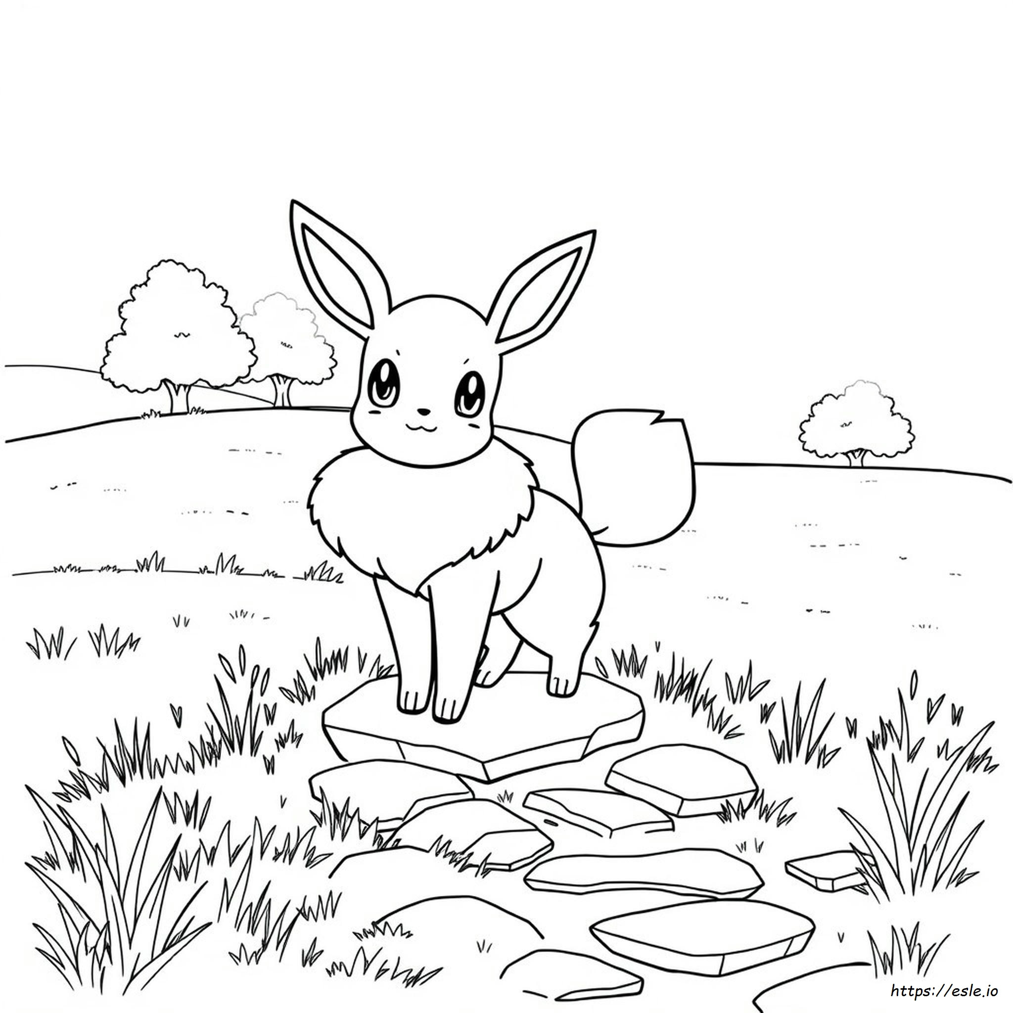 pokemon colouring pages eevee – Image 13