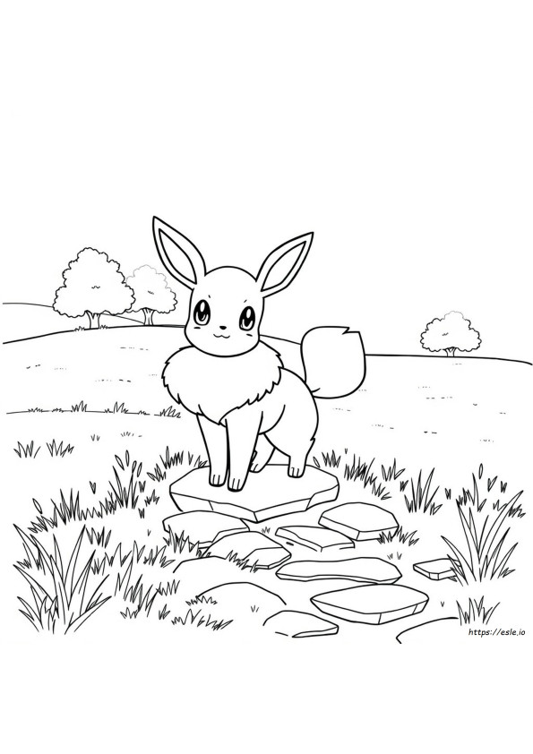 Eve Ausmalbilder Pokemon