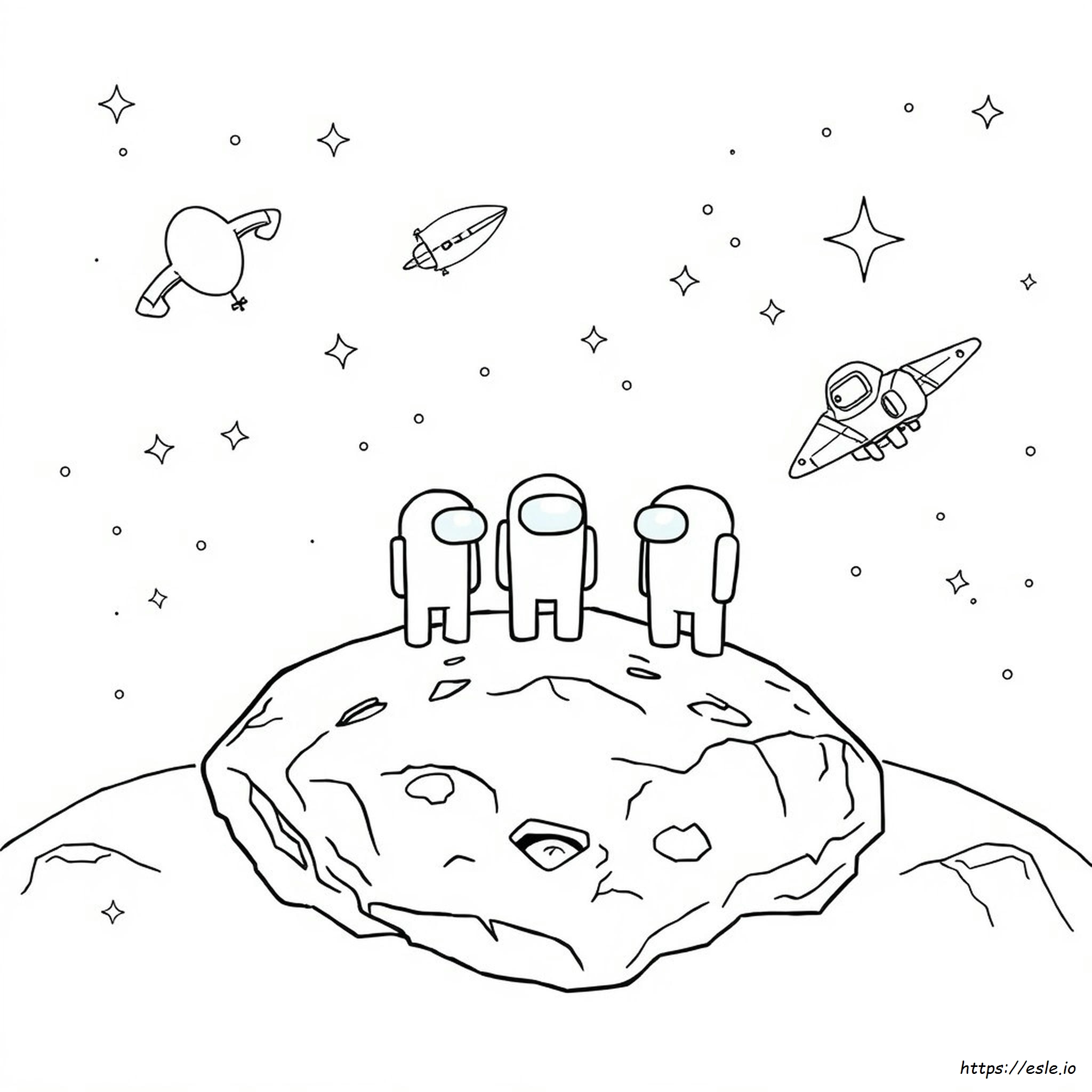 Coloring Pages Among Us Kolorowanka