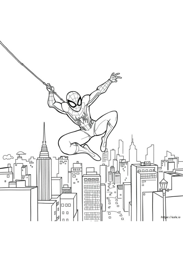 Spidermancoloring Sheets