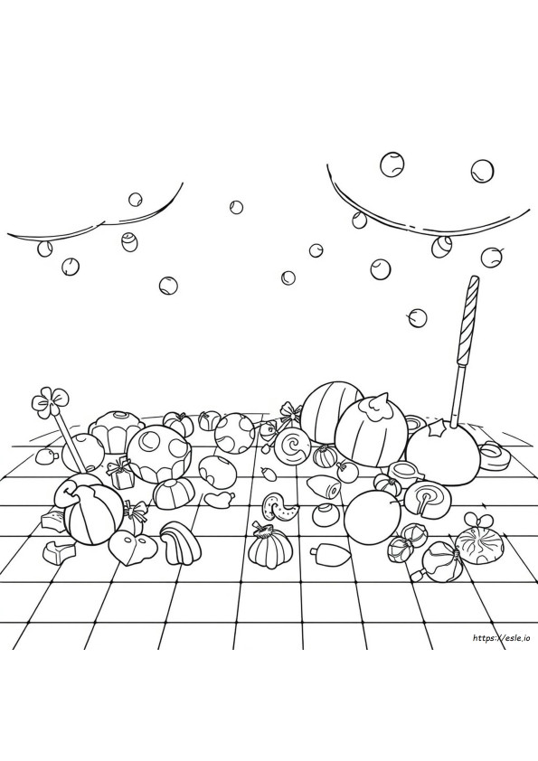 Candy Crush Coloring Pages