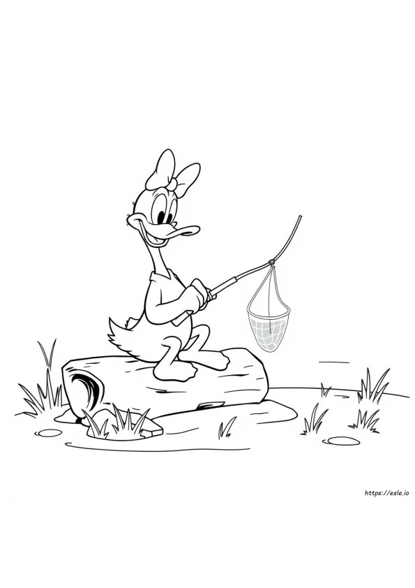 Coloriage Daisy Duck