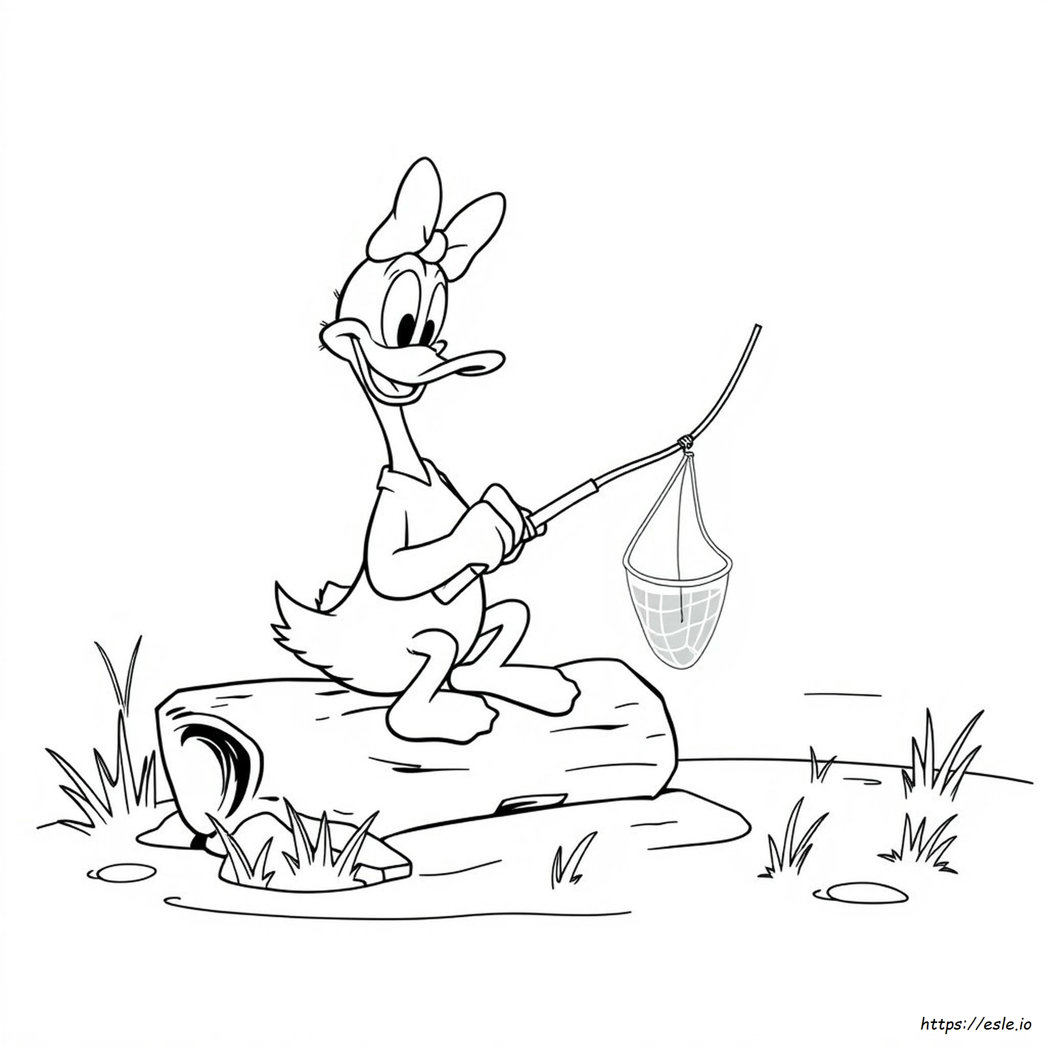 Coloriage Daisy Duck