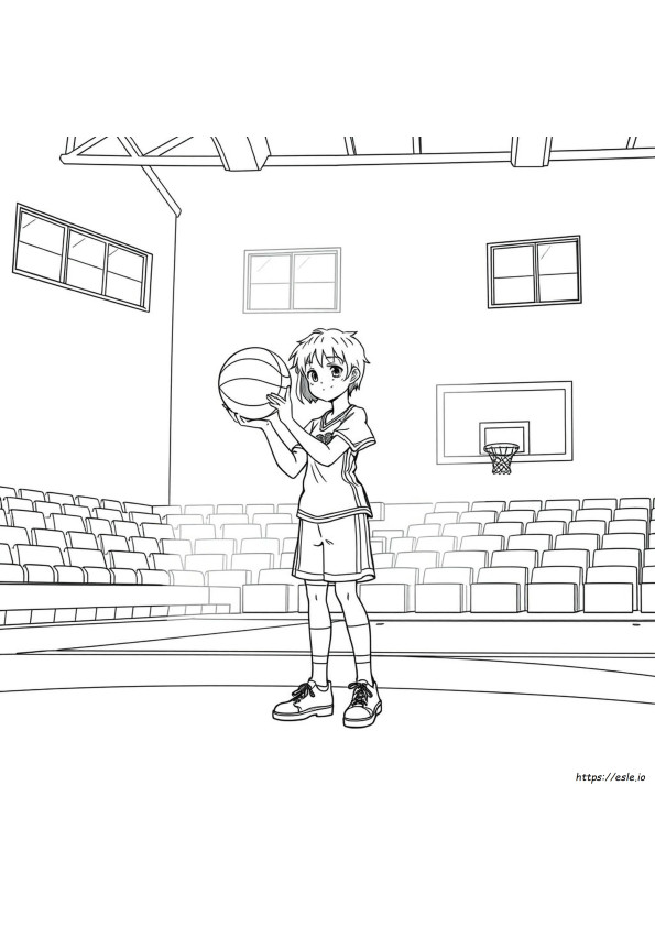 Hinata Shoyo Coloring Pages