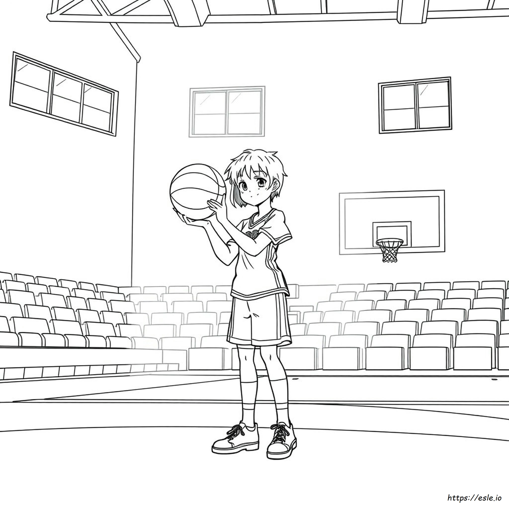 Páginas Para Colorear De Hinata Shoyo