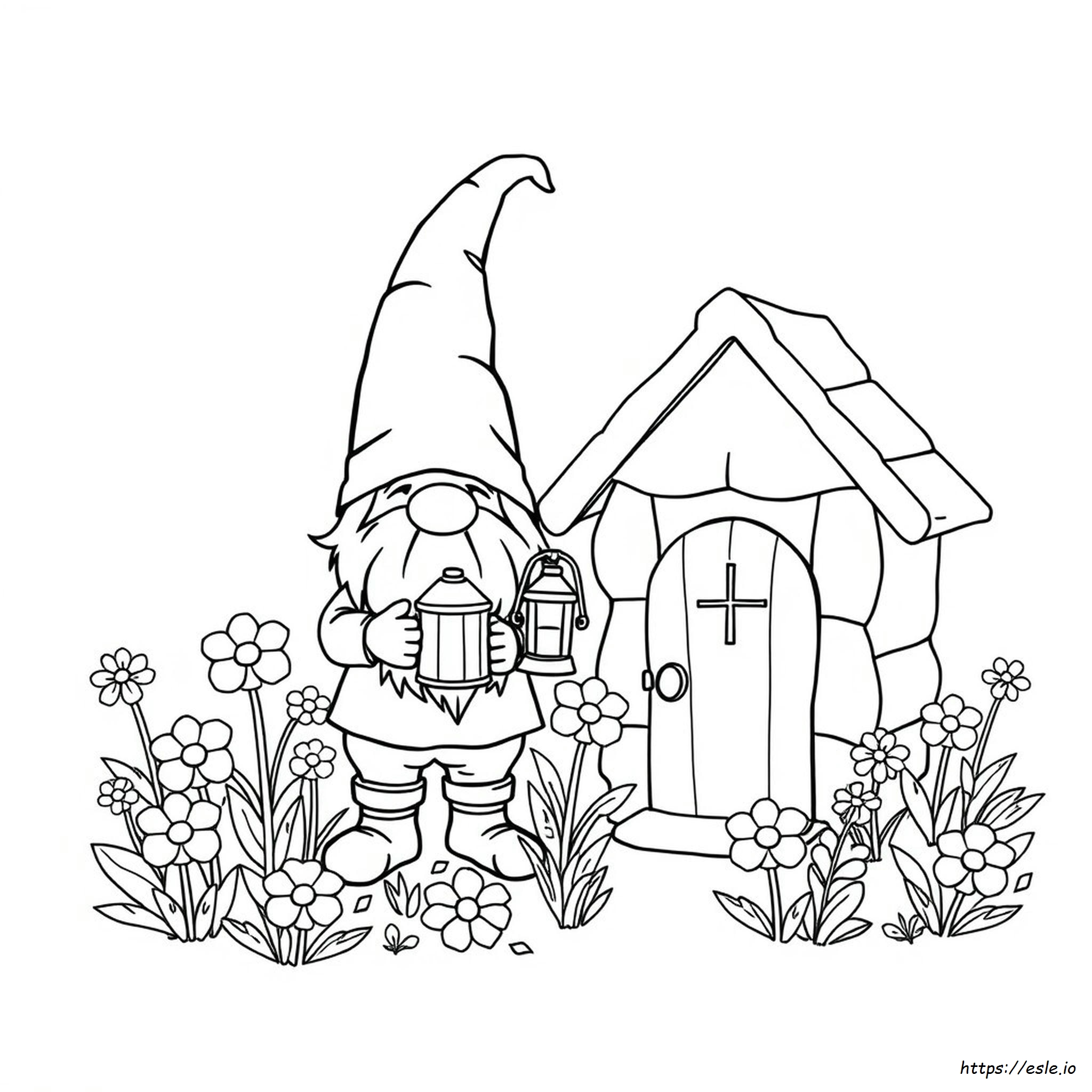 Coloring Pictures Of Gnomes