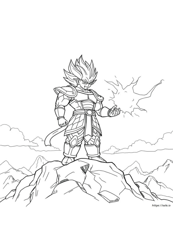 Songoku Ausmalbilder