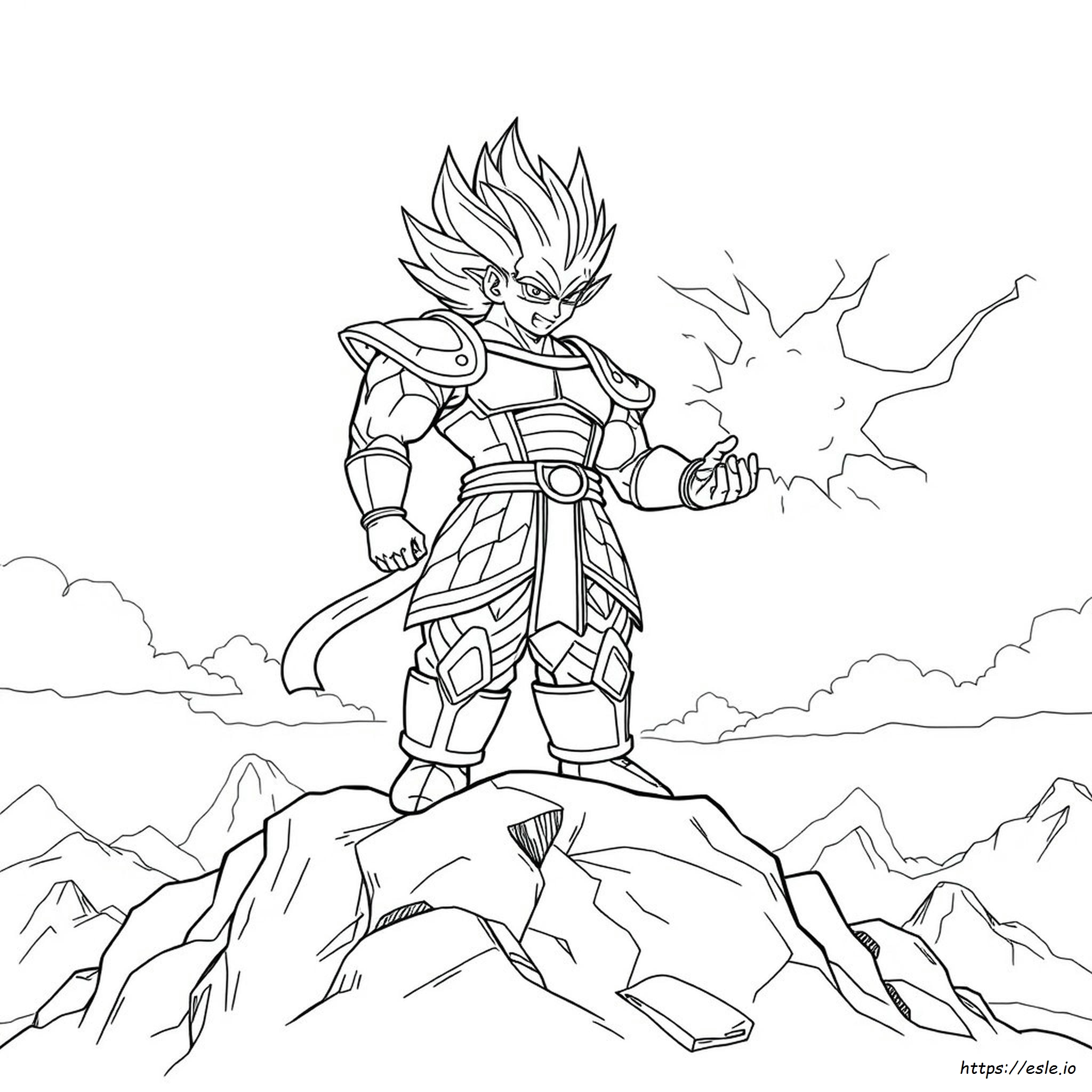 Songoku Coloring Pages