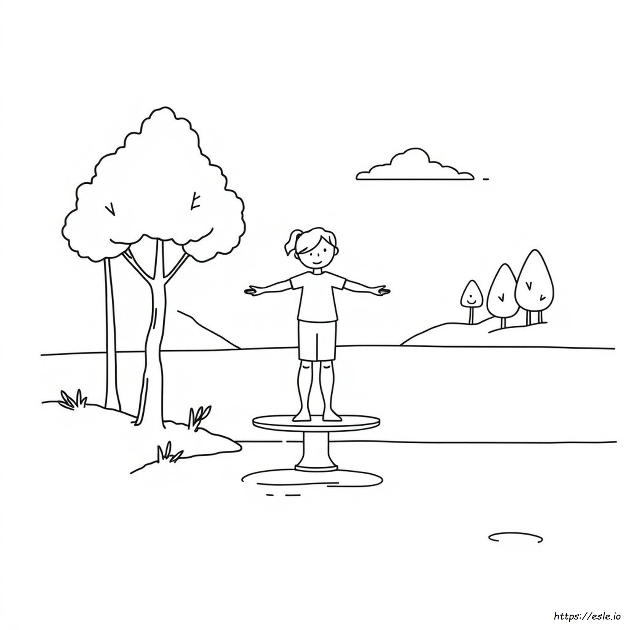 Coloriage Balance