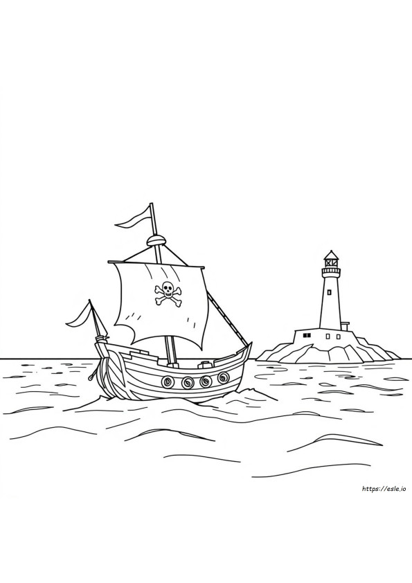 Disegni Da Colorare Dei Pirati Disney