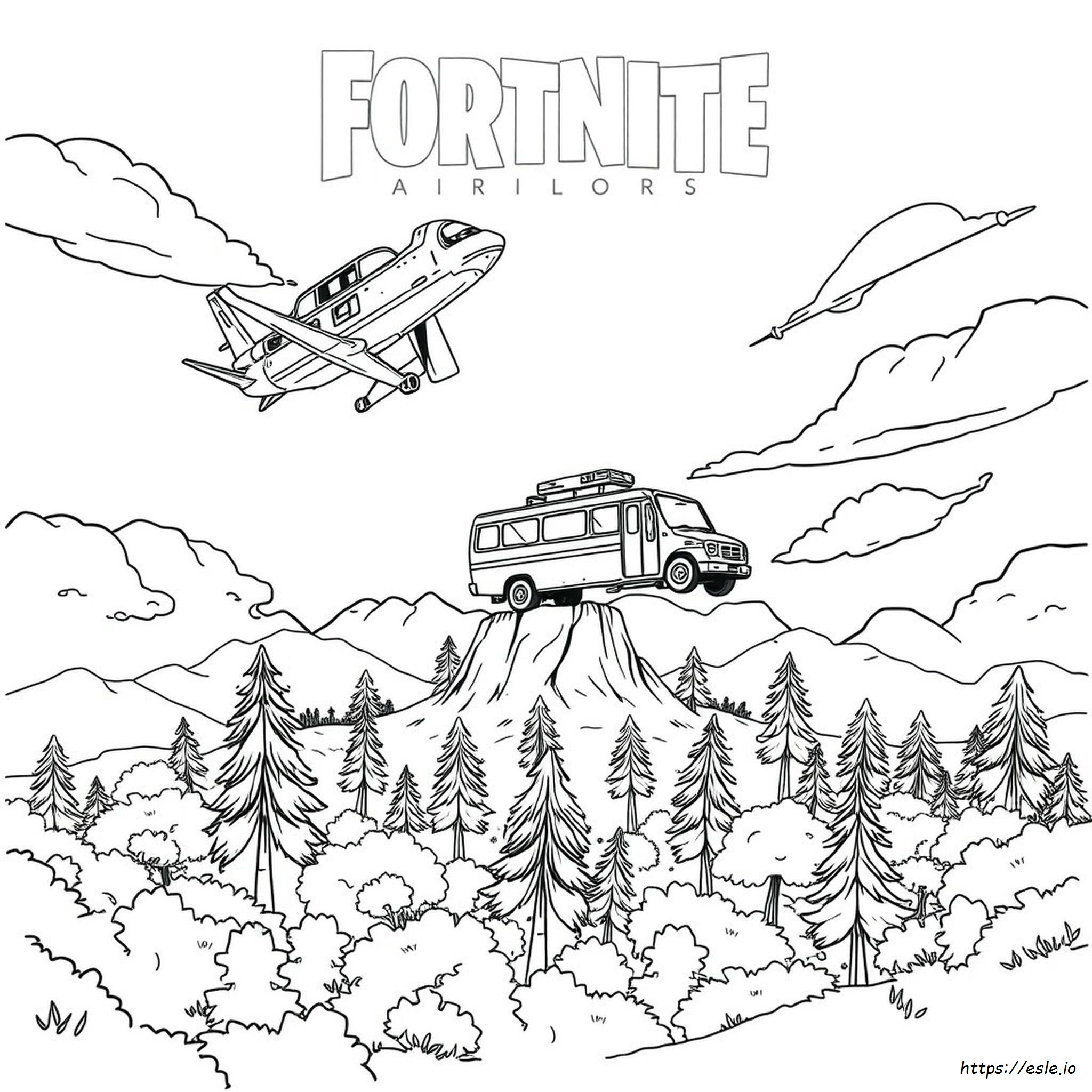 Fortnite Kapitel 2 Saison 2 Ausmalbilder