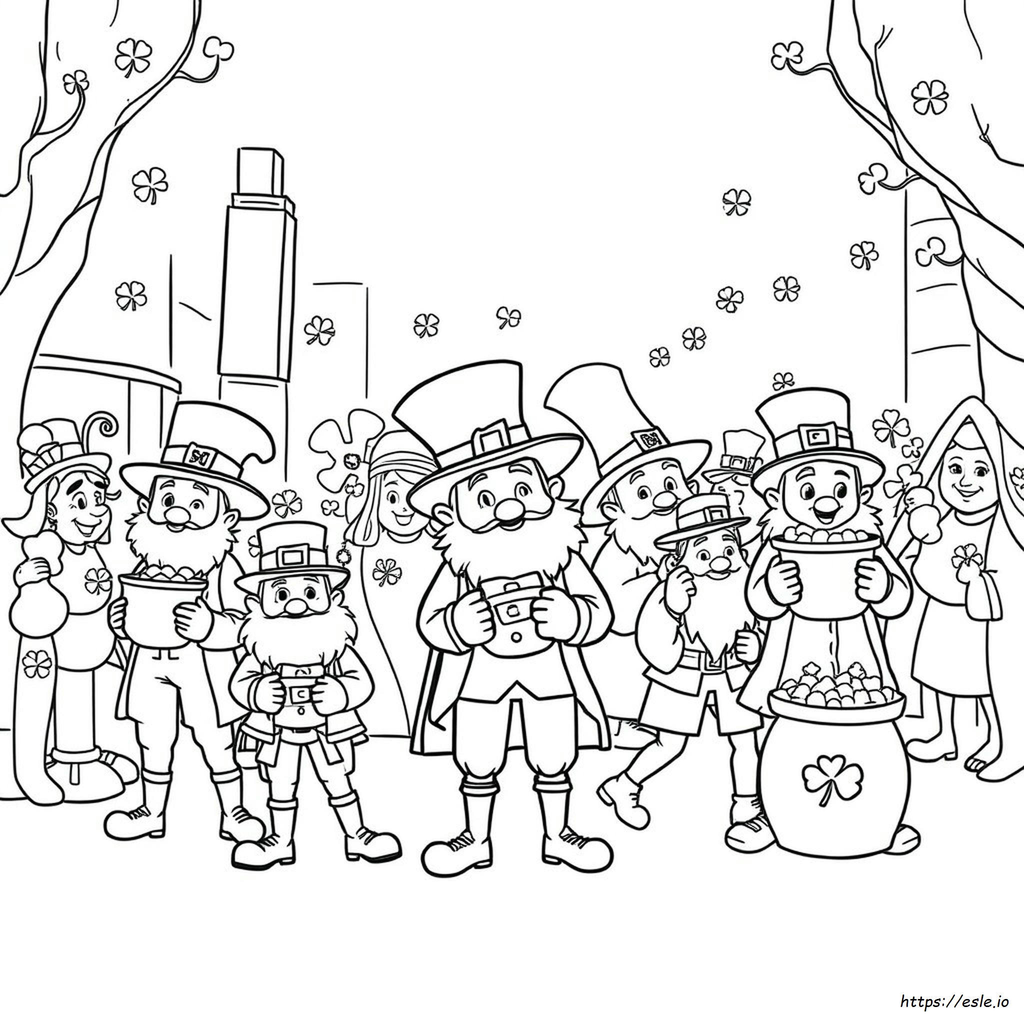 St Pattys Coloring Pages