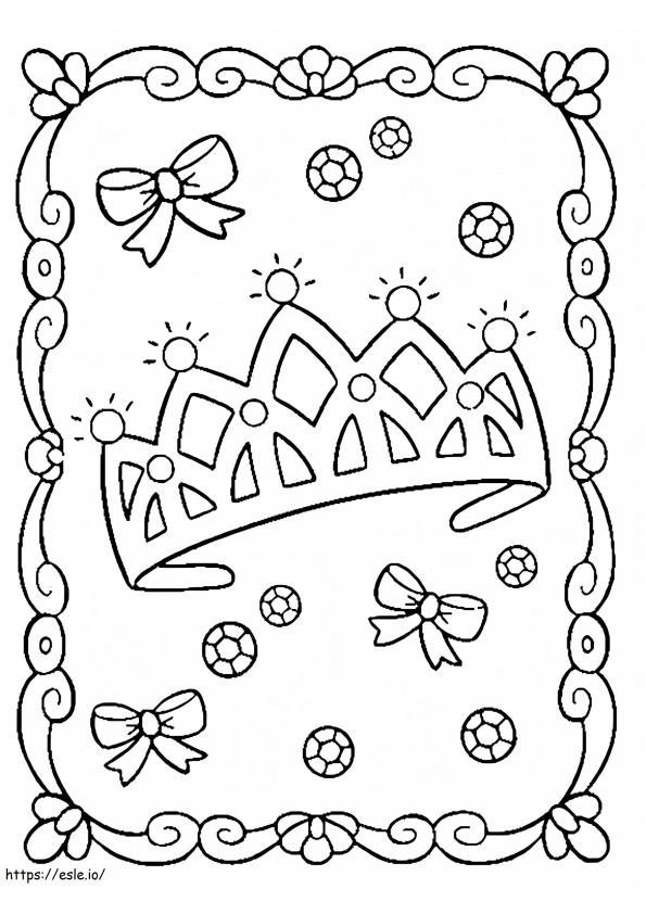 Shining Crown coloring page