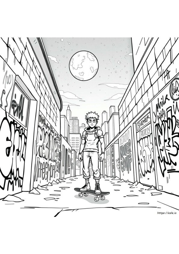 Coloring Pages Miles Morales Da Colorare E Stampare