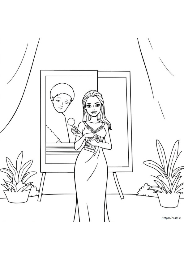 Angelina Jolie Coloring Pages