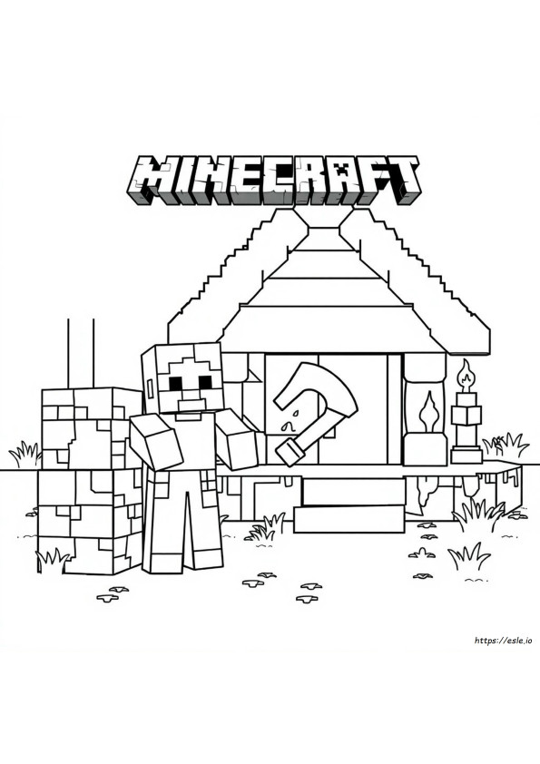 Minecraft Items Kleurplaten