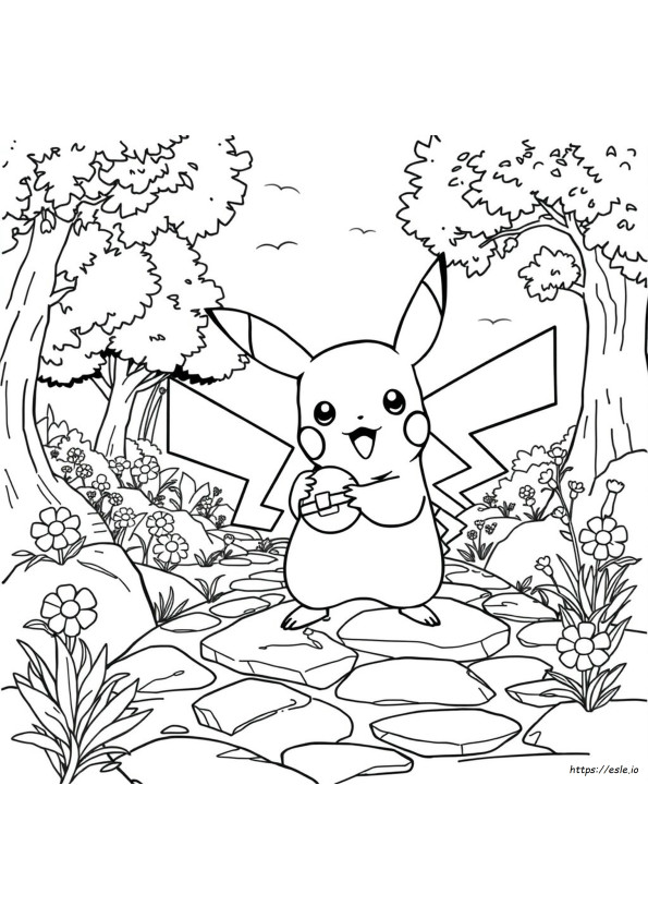 Colouring Pokemon Coloring Pages
