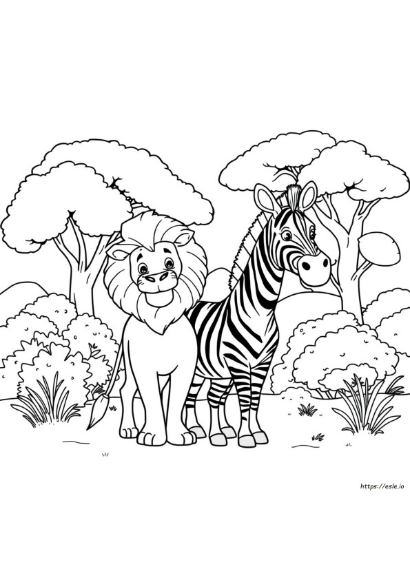 Madagaskar Ausmalbilder Zum Ausdrucken